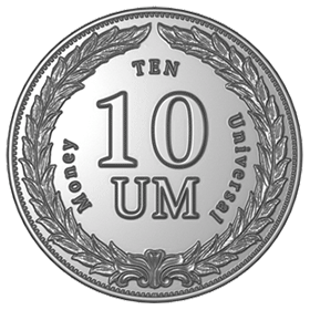 Монета Подключение к Эгрегору Атлантиды 10UM