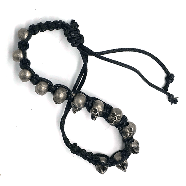 №a1226 Браслет 12 черепов