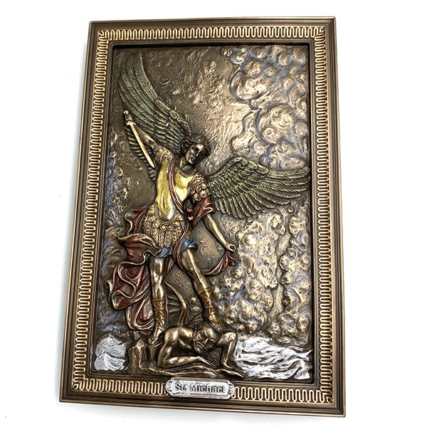 №a1653 Черная Икона Архангел Михаил