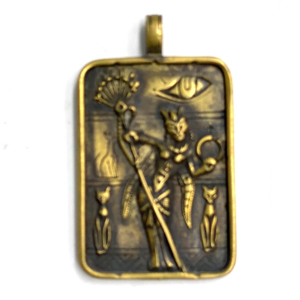 №a2363 Кулон Защита Богини Баст