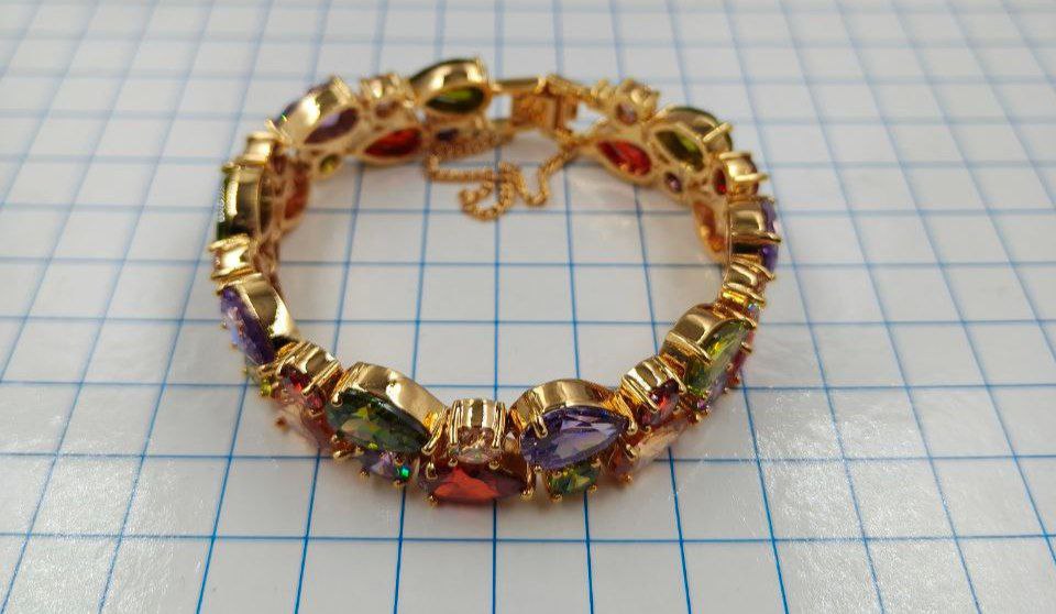 №a4049 Браслет Драгоценные Камни — изображение 2