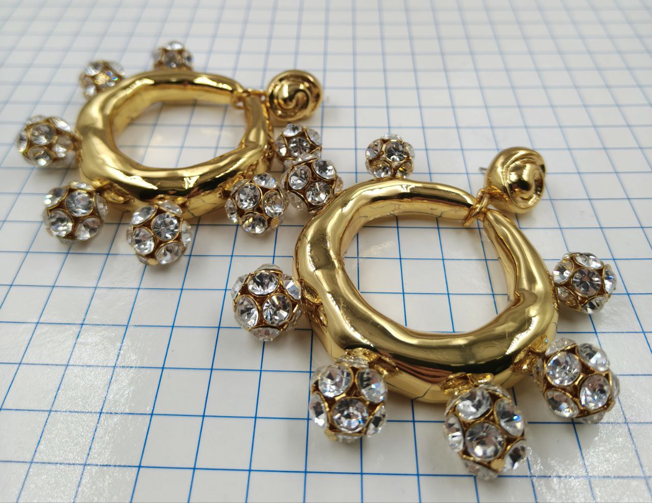 №a4043 Серьги Богатство