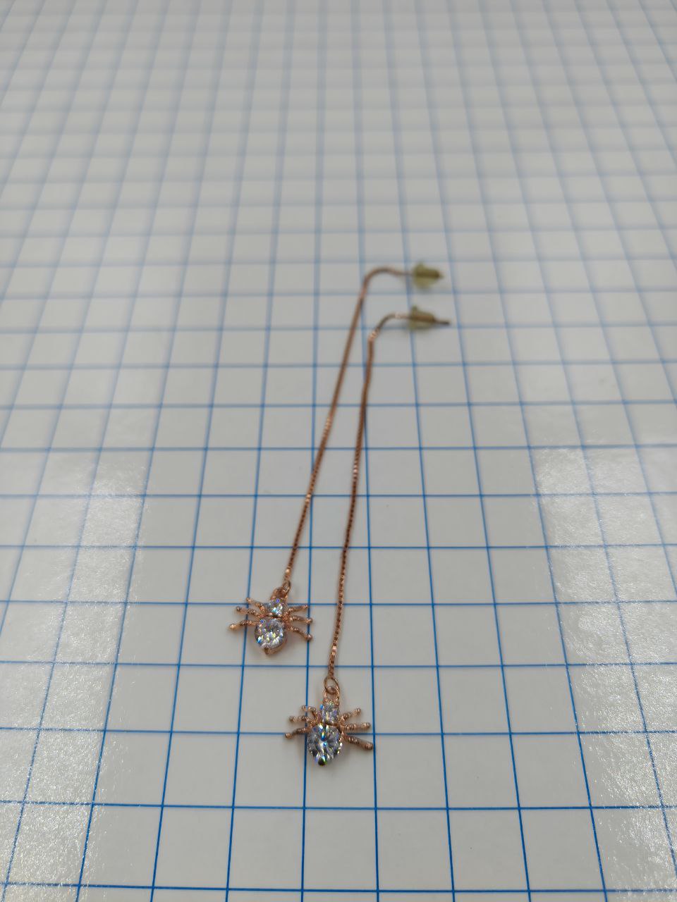 №a4044 Серьги Паучки — изображение 2