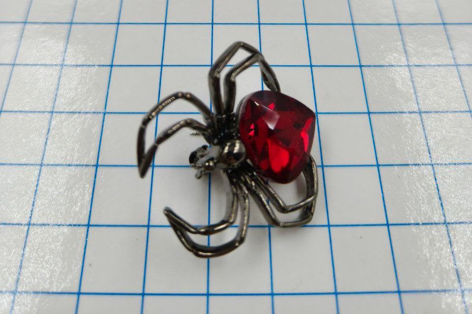 №a4053 Брошь Ведьмин паучок — изображение 2